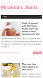 Mobile Screenshot of mirandasjeans.com