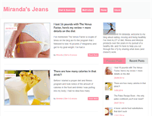 Tablet Screenshot of mirandasjeans.com